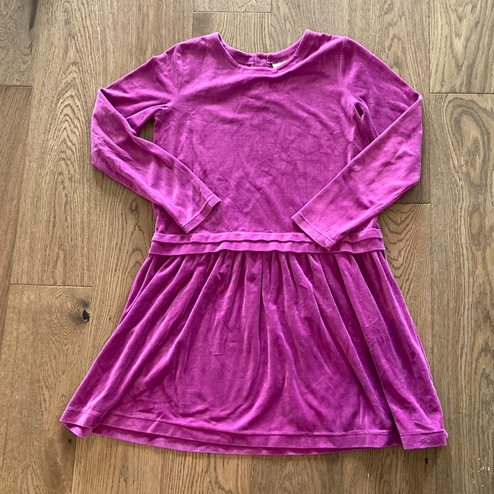NWOT-Hanna Andersson Girl’s The Velour Party Dress